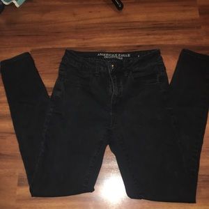 AE hi-rise super super stretch jegging size 2
